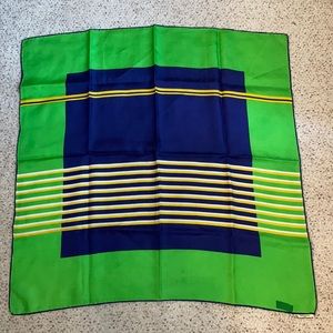 Vintage 100% Silk Scarf